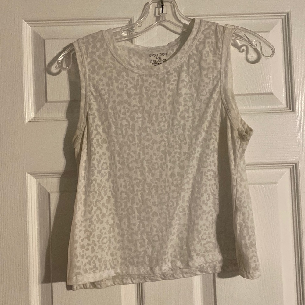 Cheetah Print Tank Top